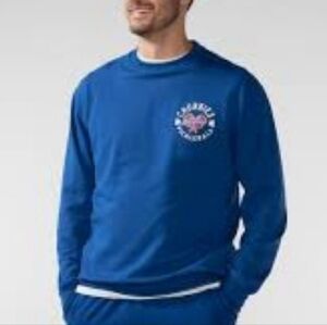 Chubbies The Pickler Sweatshirt Men's L Dark Blue Dill With It Pickleball NWOT